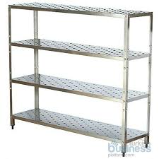CUSTOM PERFORATED SHELVING UNIT